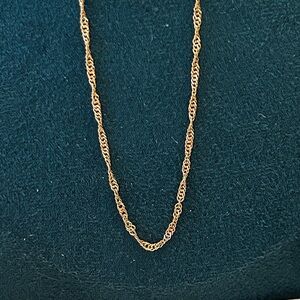 Oshena Designer‎ Beachwear Gold twisted Chain Necklace NEW Release! UNISEX